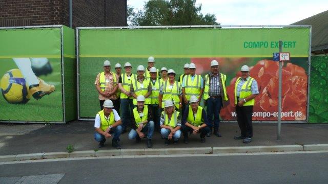 Besichtigung bei Compo - Eine super Führung