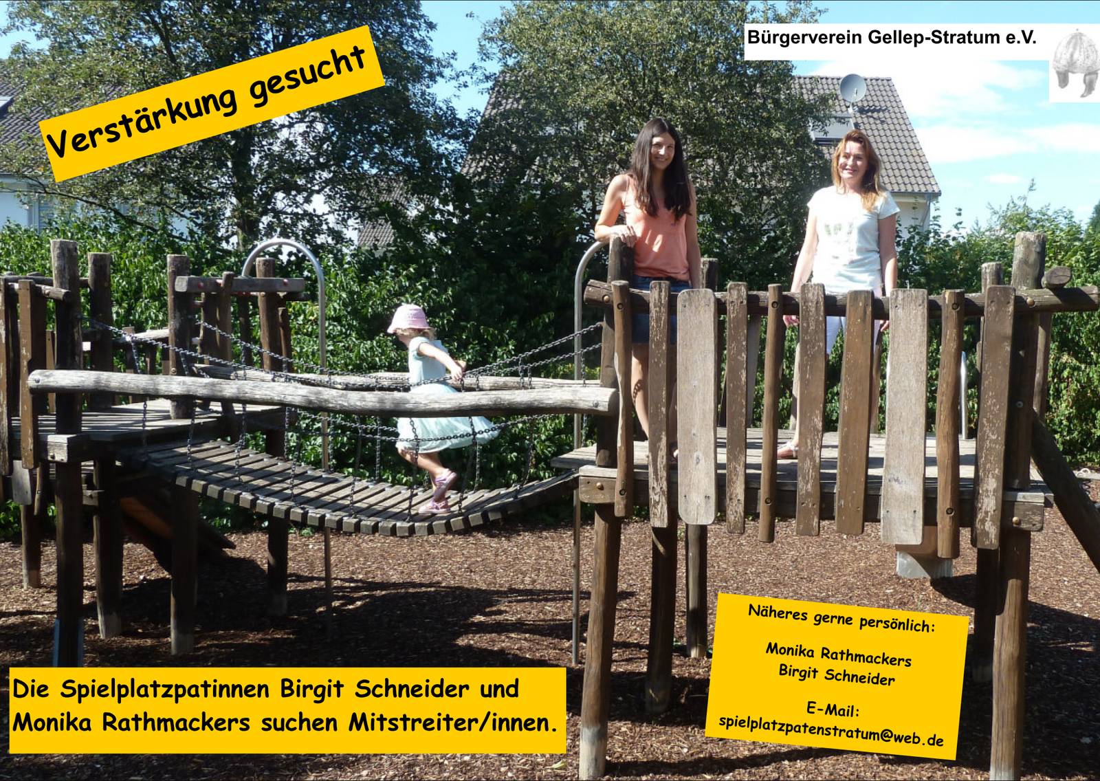 Spielplatzpaten suchen weitere Helfer