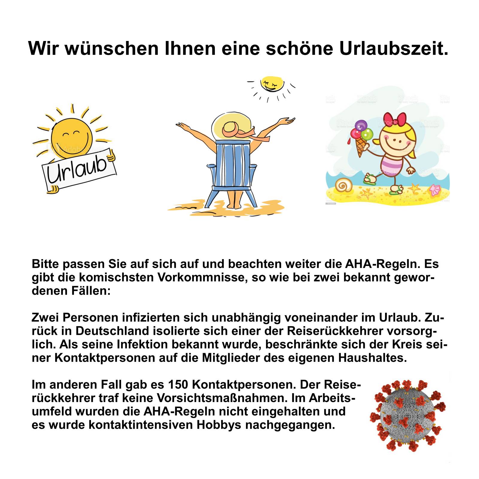 BV wünscht schöne Urlaubszeit