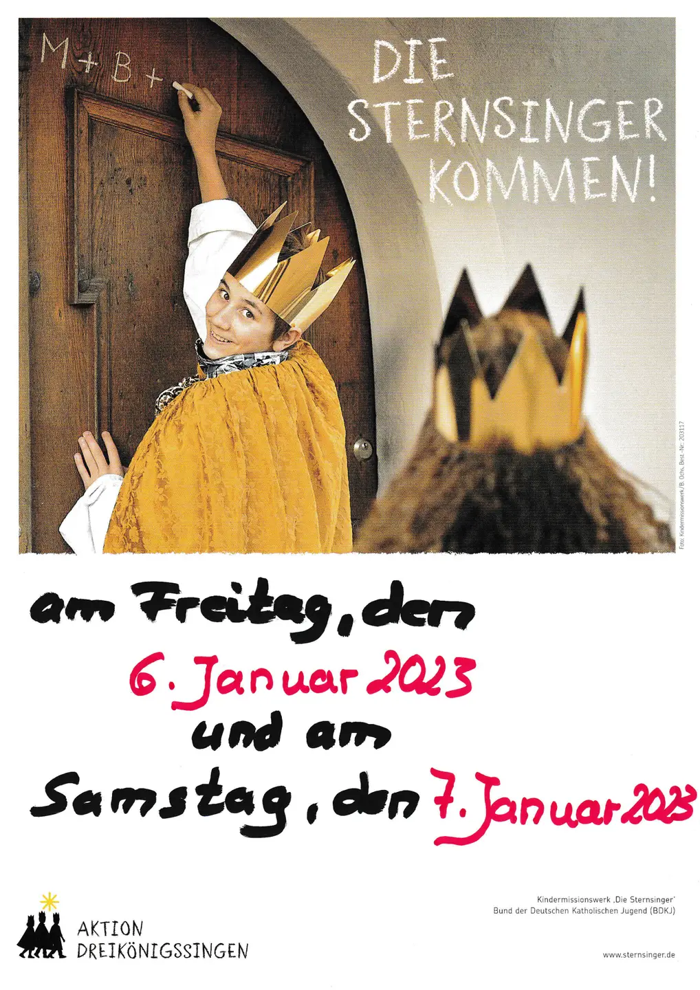 Frohes Neues - und Infos zu den Sternsingern !