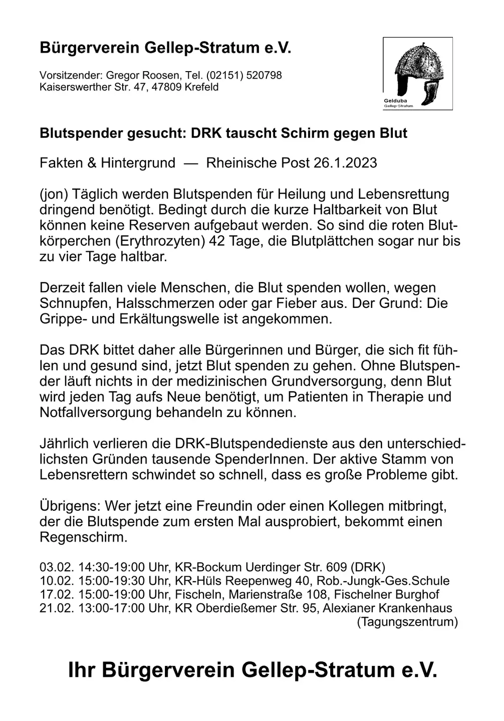 Blutspender gesucht!!