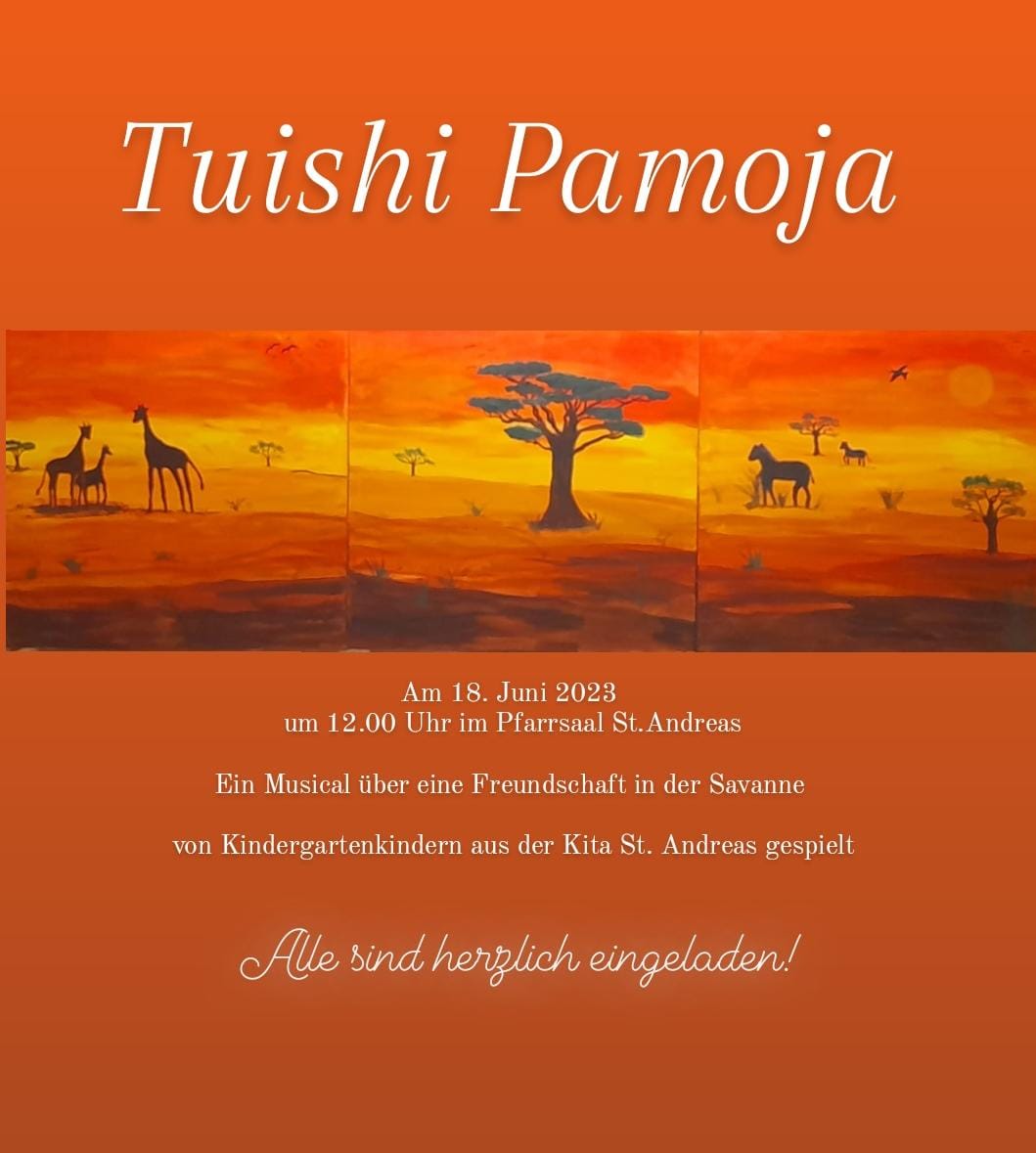 Musical von Kindergartenkindern aufgeführt