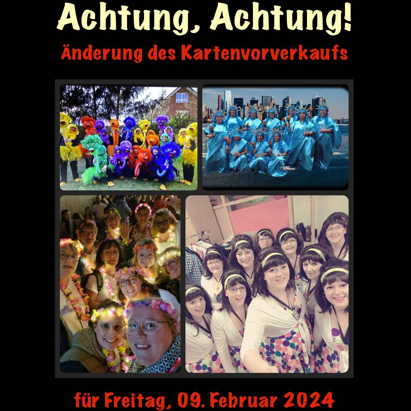 Frauen-Elferrat - KARTENVORVERKAUF!!