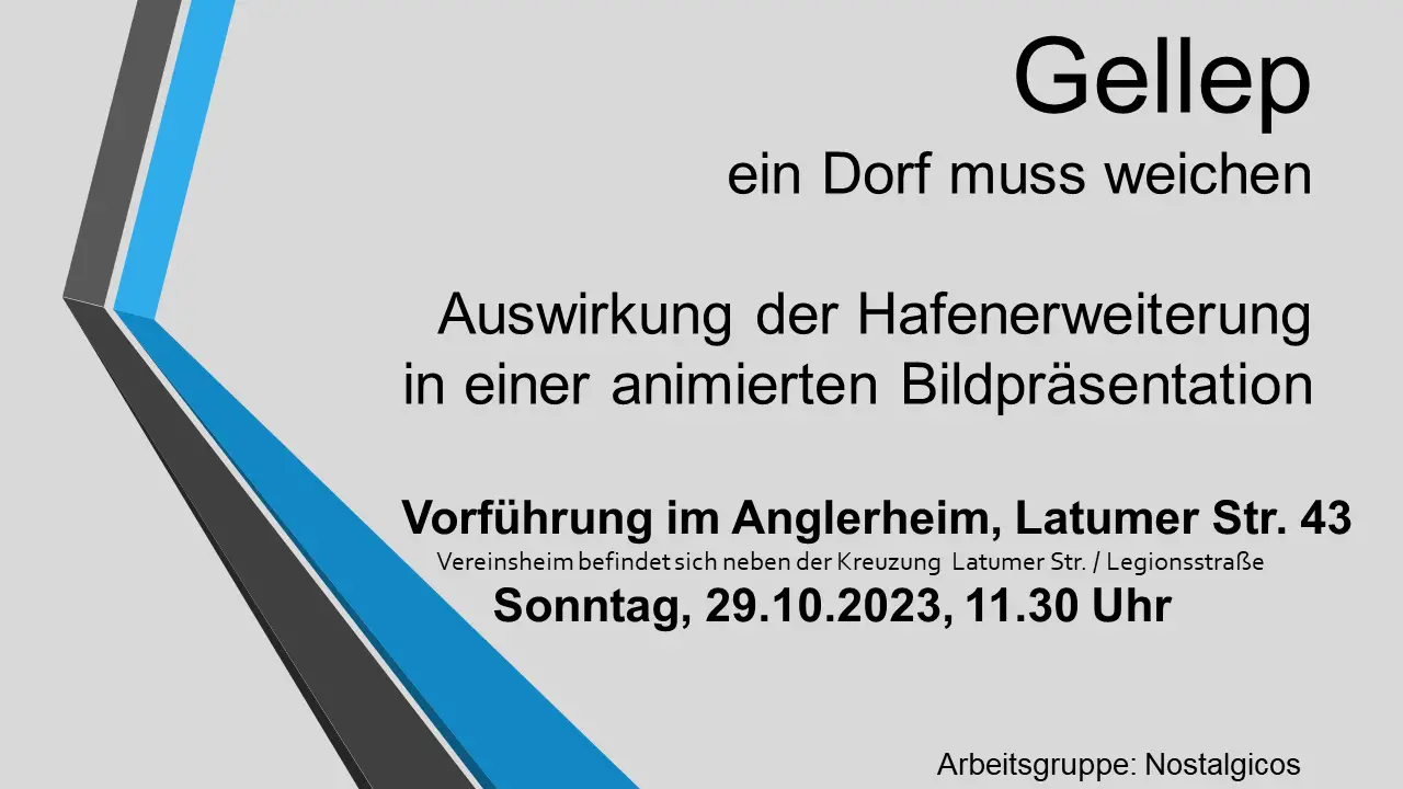 Gellep - Ein Dorf muss weichen