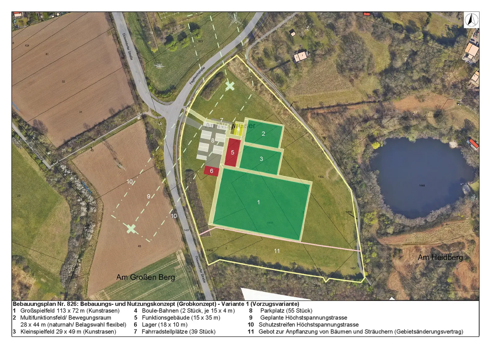 Bürgerbeteiligung neuer Sportplatz