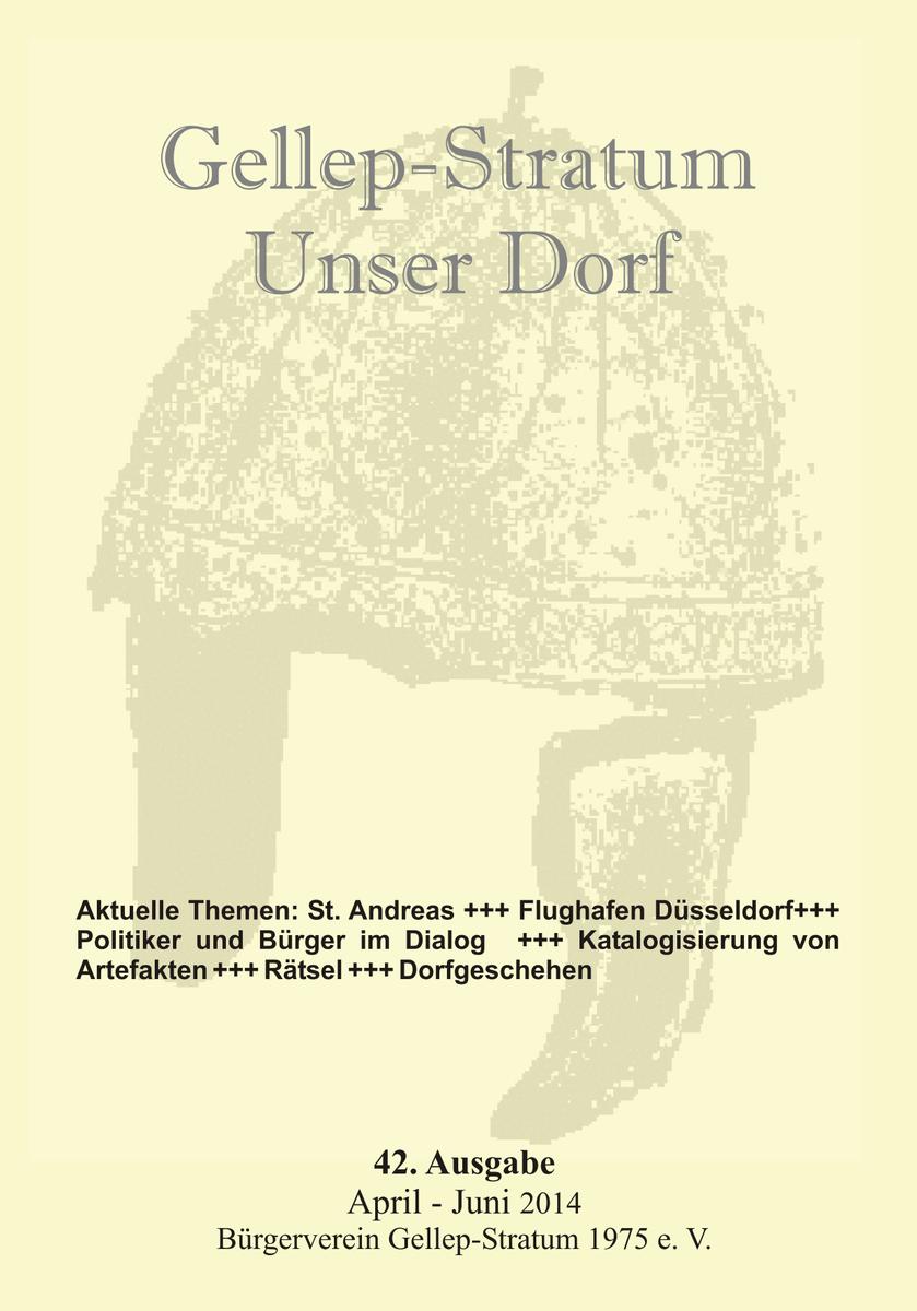 Dorfheft Nr. 42 und die Seite des Vorstandes